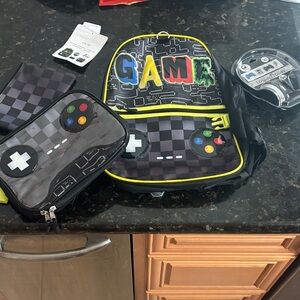 Gaming Backpack Set with Controller Design